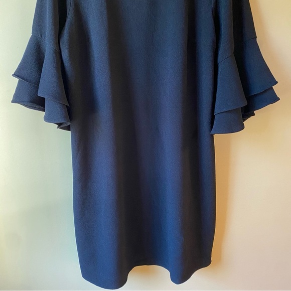 Soft Surroundings Black Loose Flutter Bell Sleeve Women’s Dress Size Large - Picture 3 of 13